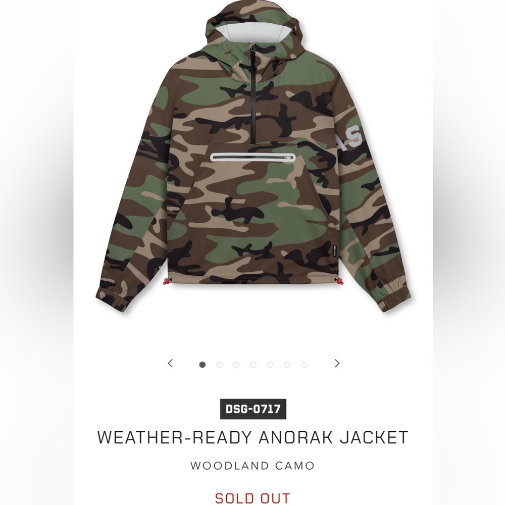 ASRV WEATHER-READY ANORAK JACKET & PANTS
